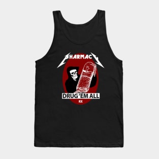 Pharmacy Metal Drug 'Em All Tank Top